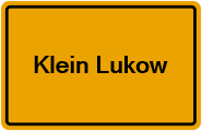 Grundbuchauszug Klein Lukow
